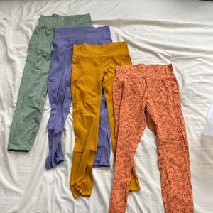 REI pocket leggings bundle